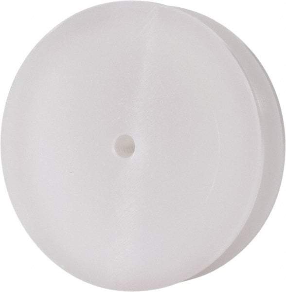 Poly Hi Solidur - 1/4" Bore, 3" Outside Diam, Finished Bore Round Belt Pulley - 3/4" Wide - Apex Tool & Supply