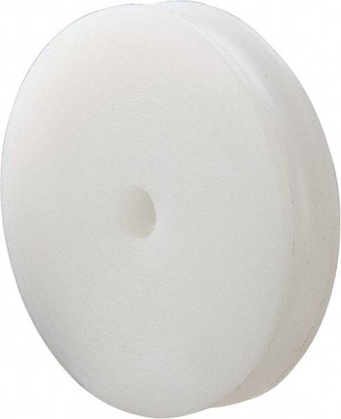 Poly Hi Solidur - 1/2" Bore, 3-1/2" Outside Diam, Finished Bore Round Belt Pulley - 3/4" Wide - Apex Tool & Supply