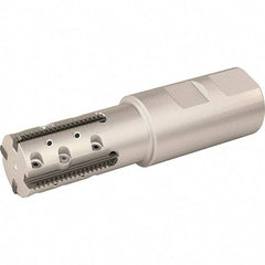Vargus - 1.181" Cut Diam, 2.15" Max Depth of Cut, 1-1/4" Shank Diam, Internal/External Indexable Thread Mill - Insert Style 40L, 4 Inserts, Toolholder Style RTMC, 4.567" OAL - Apex Tool & Supply
