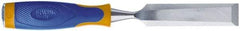 Irwin - 10-1/4" OAL x 3/8" Blade Width Wood Chisel - ProTouch Handle - Apex Tool & Supply