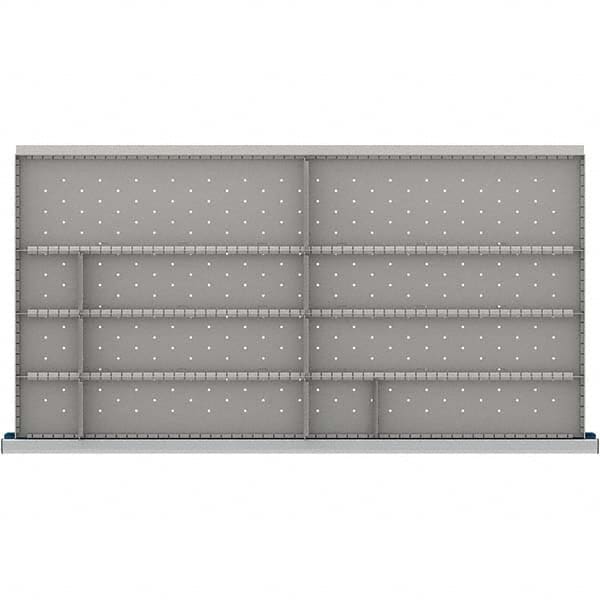 LISTA - 12-Compartment Drawer Divider Layout for 3.15" High Drawers - Apex Tool & Supply