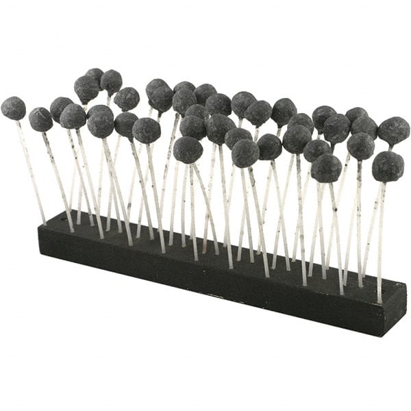 Brush Research Mfg. - 6-3/8" Bore Diam, 180 Grit, Aluminum Oxide Flexible Hone - Apex Tool & Supply
