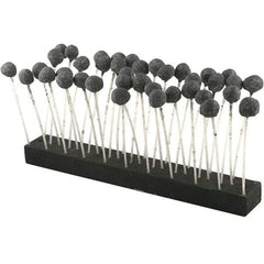 Brush Research Mfg. - 6-3/8" Bore Diam, 400 Grit, Silicon Carbide Flexible Hone - Fine, 9-1/2" OAL - Apex Tool & Supply