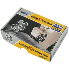 Iscar - 12-11-525T6.5LPGIR Grade IC907, 5mm Cutting Width Carbide Grooving Insert - 6mm Max Depth of Cut, Right Hand, 2.5mm Corner Radius, TiAlN/TiN Finish - Apex Tool & Supply