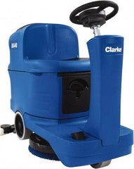 Clarke - 20" Cleaning Width, Battery Powered Floor Scrubber - 0.6 hp, 155 RPM, 39" Water Lift, 18.5 Gal Tank Capacity - Apex Tool & Supply