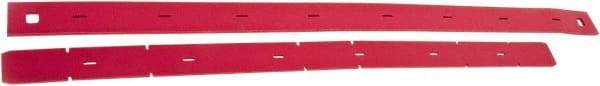 Clarke - Squeegee Blade Kit - 20" Machine, For Use with Clarke RA40, Use on Floors - Apex Tool & Supply