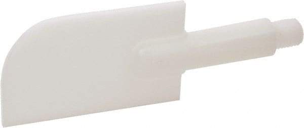 Dynalon Labware - Translucent Polyethylene Mixing Paddle without Holes - 9" Overall Length - Apex Tool & Supply