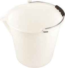 Dynalon Labware - 2-3/8 Gal Translucent Tapered Conical Polyethylene Bucket - 11" High x 9-13/16" Diam - Apex Tool & Supply