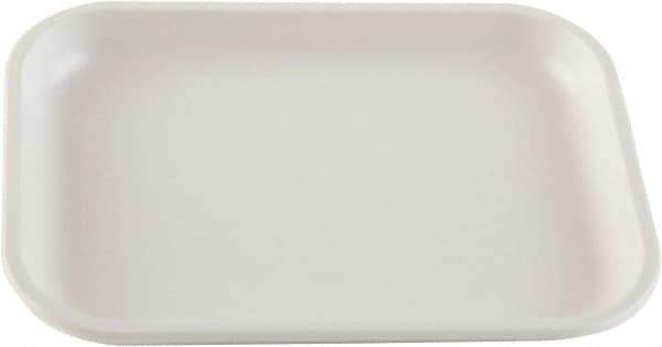 Dynalon Labware - 7-7/8" Long x 5-7/8" Wide x 13/16" Deep General Purpose Tray - High-Impact Polystyrene - Apex Tool & Supply