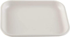 Dynalon Labware - 7-7/8" Long x 5-7/8" Wide x 13/16" Deep General Purpose Tray - High-Impact Polystyrene - Apex Tool & Supply