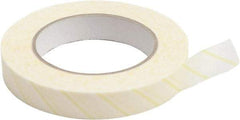 Dynalon Labware - White Paper Tape - 4-3/4" Wide x 164' Long x 3.937 mil Thick, Autoclavable with Minimum Temp 121 C/249 F, Changes Color From White to Brown - Apex Tool & Supply