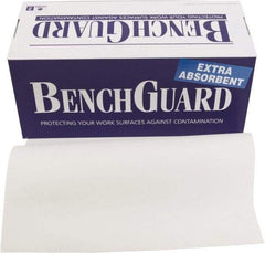 Dynalon Labware - 4.9 Gal Capacity per Package, Laboratory Roll - 50 M Long x 19 cm Wide, White, Polyethylene - Apex Tool & Supply