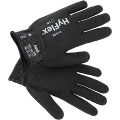Ansell - Size XL, ANSI Cut Lvl A2, Abrasion Lvl 4, Nitrile Coated Cut Resistant Gloves - Fully Coated Coated, Black - Apex Tool & Supply