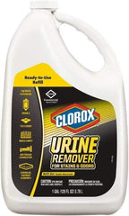 Clorox - 128 oz Bottle Liquid Bathroom Cleaner - Clean Floral Scent, Disinfectant, Urinals, Carpet, Upholstery & Concrete - Apex Tool & Supply