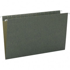 SMEAD - 14-5/8 x 9-1/2", Legal, Standard Green, Hanging File Folder - 11 Point Stock, 1/3 Tab Cut Location - Apex Tool & Supply