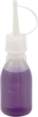Dynalon Labware - 250 mL Dispensing Bottle - Polyethylene, Translucent, 5.1" High x 1-1/2" Diam, 15mm Cap - Apex Tool & Supply