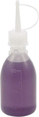 Dynalon Labware - 100 mL Dispensing Bottle - Polyethylene, Translucent, 5.7" High x 1.9" Diam, 15mm Cap - Apex Tool & Supply