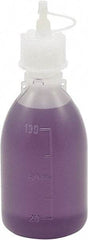 Dynalon Labware - 100 mL Dispensing Bottle - Polyethylene, Translucent, 5" High x 1.9" Diam, 15mm Cap - Apex Tool & Supply
