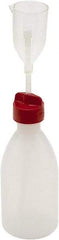 Dynalon Labware - 250 mL Dispensing Bottle - Polyethylene, Translucent, 11.1" High x 2.4" Diam - Apex Tool & Supply