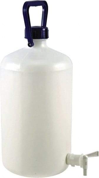 Dynalon Labware - 10,000 mL Carboy - Polyethylene, Translucent, 8.3" High x 8.3" Diam - Apex Tool & Supply