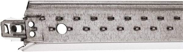 Armstrong World - 24" Long x 15/16" Wide, Hot-Dipped Galvanized Steel Cross Tee - ASTM C636 Specification, White - Apex Tool & Supply