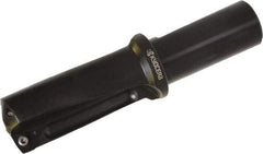 Kyocera - 7.63" Max Drill Depth, 3-1/4" Diam, Indexable Insert Drill - 6 Inserts, 2" Shank Diam, Whistle Notch Shank - Apex Tool & Supply