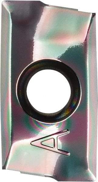 Kyocera - BDGT170408 FR Grade PDL025 Carbide Milling Insert - Cr Finish, 4.9mm Thick, 1/32" Corner Radius - Apex Tool & Supply