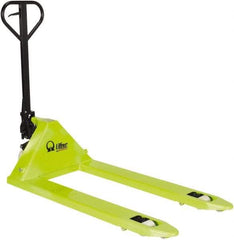 Vestil - 5,500 Lb Capacity, 7-3/4" Lift Hand Pallet Truck - 3-1/4" to 7-3/4" Lift Height, 48" Fork Length x 27" Fork Width, 27" Overall Width - Apex Tool & Supply