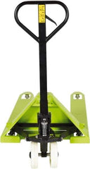 Vestil - 5,500 Lb Capacity, 7-3/4" Lift Hand Pallet Truck - 3-1/4" to 7-3/4" Lift Height, 48" Fork Length x 27" Fork Width, 27" Overall Width - Apex Tool & Supply