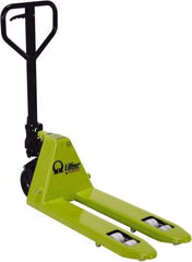 Vestil - 5,500 Lb Capacity, 7-7/8" Lift Hand Pallet Truck - 3-3/8" to 7.88" Lift Height, 32" Fork Length x 16" Fork Width, 15-3/4" Overall Width - Apex Tool & Supply