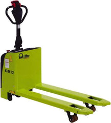 Vestil - 2,500 Lb Capacity, 7-7/8" Lift Hand Pallet Truck - 3-3/8" Min Lift Height, 45" Fork Length x 20" Fork Width, 20-1/2" Overall Width - Apex Tool & Supply