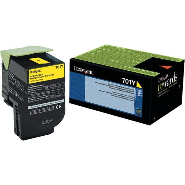 Lexmark - Yellow Toner Cartridge - Use with Lexmark CS310dn, CS310n, CS410n - Apex Tool & Supply