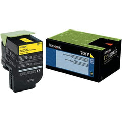Lexmark - Yellow Toner Cartridge - Use with Lexmark CS310dn, CS310n, CS410n - Apex Tool & Supply
