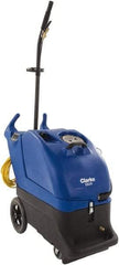 Clarke - 12" Cleaning Width, 140" Water Lift, Walk Behind Portable Carpet Extractor - 12.5 Gal Tank Capacity, 11 Gal Tank Recovery Capacity, 100 Pump psi, Has Heater - Apex Tool & Supply