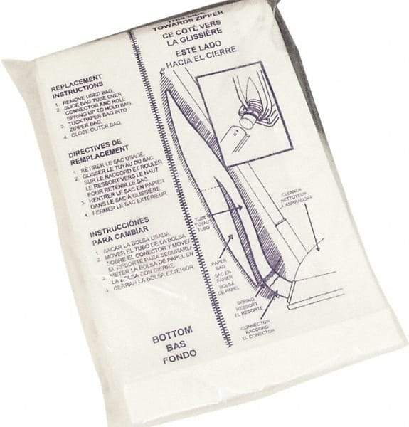 Clarke - Paper Vacuum Bag - For Reliavac Upright Vacuums - Apex Tool & Supply