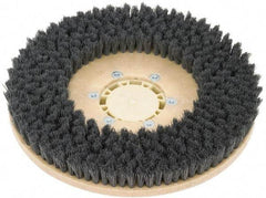 Clarke - 26" Diam Scrubbing Brush - 26" Machine, Black Pad, Polypropylene - Apex Tool & Supply