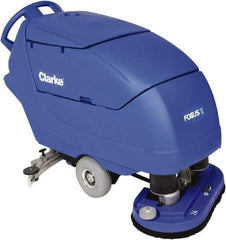 Clarke - 26" Cleaning Width, Battery Powered Floor Scrubber - 0.75 hp, 200 RPM, 23 Gal Tank Capacity - Apex Tool & Supply