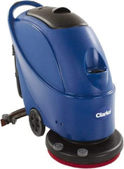 Clarke - 20" Cleaning Width, Battery Powered Floor Scrubber - 0.75 hp, 160 RPM, 10.5 Gal Tank Capacity - Apex Tool & Supply