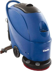 Clarke - 17" Cleaning Width, Electric Floor Scrubber - 1 hp, 150 RPM, 13.2 Gal Tank Capacity - Apex Tool & Supply