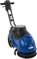 Clarke - 15" Cleaning Width, Battery Powered Floor Scrubber - 0.33 hp, 150 RPM, 3.5 Gal Tank Capacity - Apex Tool & Supply