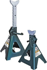 Safeguard - 12,000 Lb Capacity Jack Stand - 15-3/4 to 24-3/8" High - Apex Tool & Supply