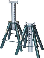Safeguard - 20,000 Lb Capacity Jack Stand - 18-15/16 to 30-1/2" High - Apex Tool & Supply