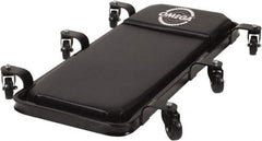 Omega Lift Equipment - 400 Lb Capacity, 6 Wheel Convertible Creeper - Alloy Steel, 40.94" Long x 3.74" Overall Height x 26" Wide - Apex Tool & Supply