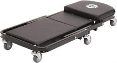 Omega Lift Equipment - 450 Lb Capacity, 6 Wheel Convertible Creeper - Alloy Steel, 41.22" Long x 6-3/4" Overall Height x 19" Wide - Apex Tool & Supply