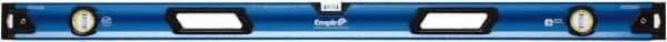 Empire Level - Magnetic 48" Long 3 Vial Box Beam Level - Metal, Blue, 1 Level & 2 Plumb Vials - Apex Tool & Supply