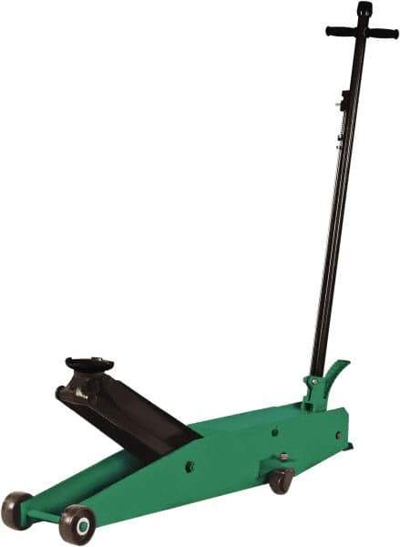 Safeguard - 5 Ton Capacity Hydraulic Jack - 5-15/16 to 27" High - Apex Tool & Supply
