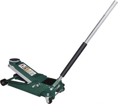 Safeguard - 3-1/2 Ton Capacity Hydraulic Jack - 3-3/4 to 21-3/4" High - Apex Tool & Supply