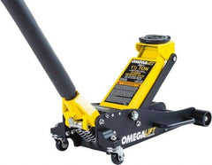 Omega Lift Equipment - 1.5 Ton Capacity Service Floor Jack - 3-1/2 to 14" High - Apex Tool & Supply