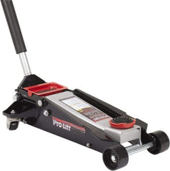 Omega Lift Equipment - 3.5 Ton Capacity Service Floor Jack - 5-1/8 to 21-1/2" High - Apex Tool & Supply