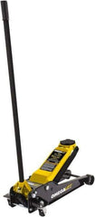 Omega Lift Equipment - 3.5 Ton Capacity Service Floor Jack - 3-3/4 to 21-5/8" High - Apex Tool & Supply